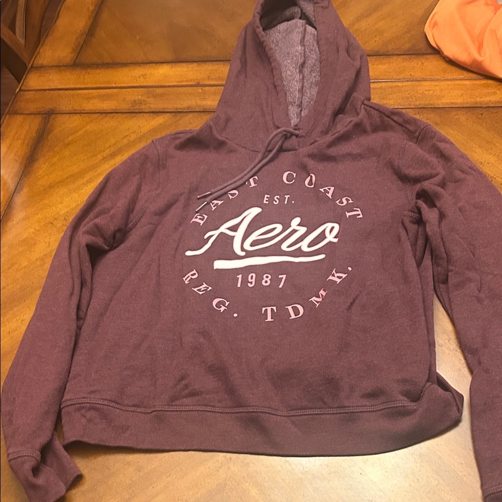 Aeropostale Maroon Sweat Set